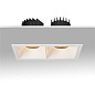 ART-SQ-180x2 LED светильник встраиваемый полуповоротный Downlight   -  Встраиваемые светильники 
